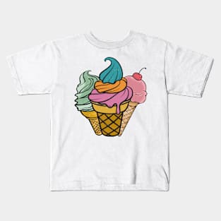 summer ice cream Kids T-Shirt